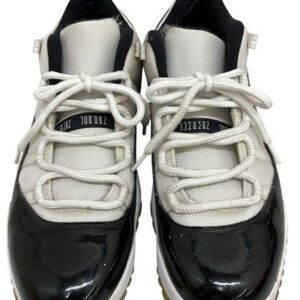 Jordan Black and White Athletic sneaker